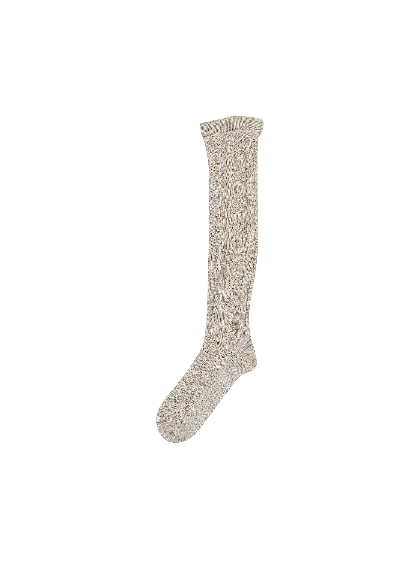 LUISE STEINER | Kniestrumpf beige | 